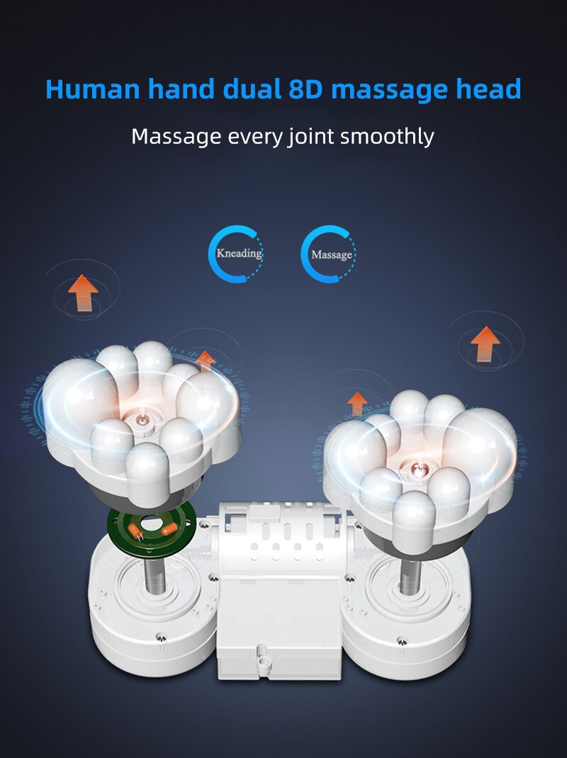 Neck & Shoulder Muscles Heating Massage Pillow