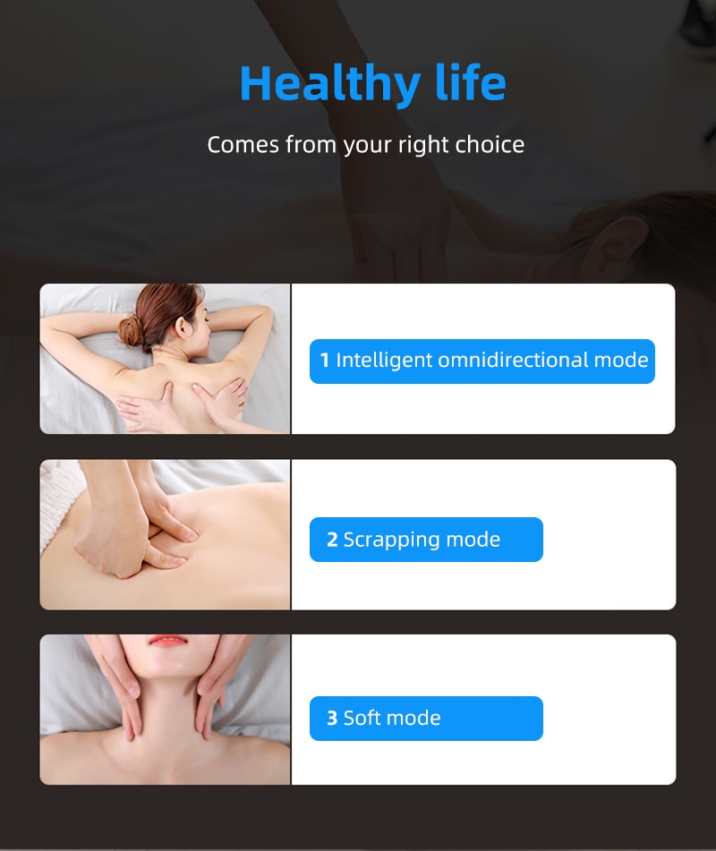 Neck & Shoulder Muscles Heating Massage Pillow