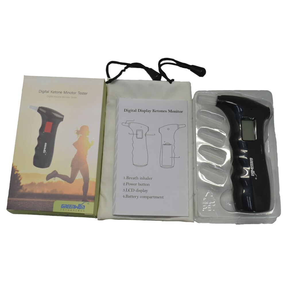 High-Quality Ketone Meter in Black