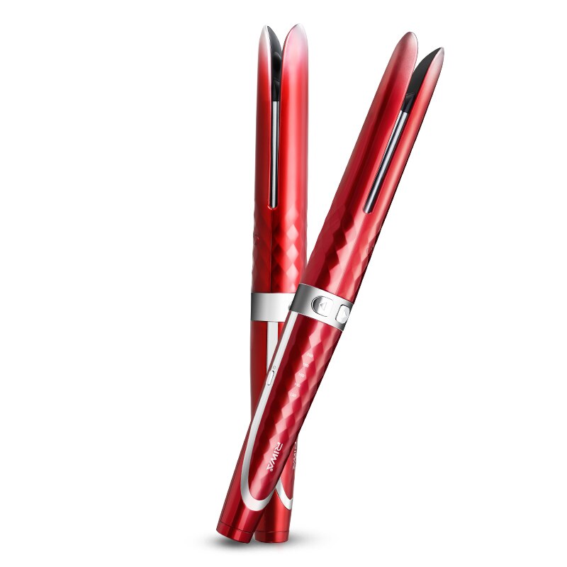 Automatic Hair Curler and Straightener with Display