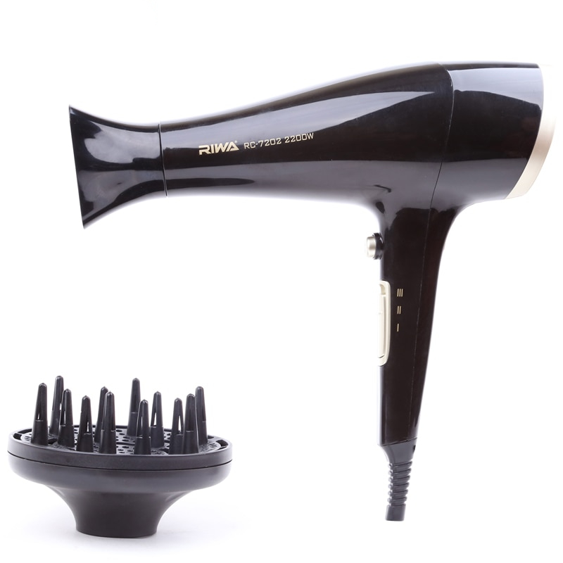 2200 W Lightweight Hairdryer with Massage Head