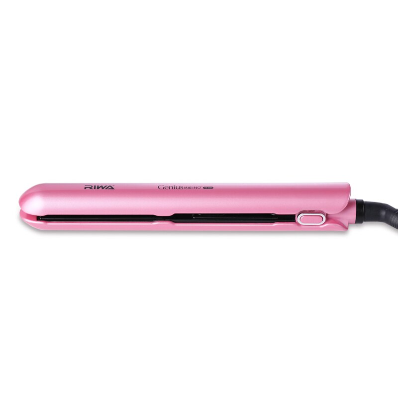 Pink Temperature Control Ceramic Hair Straightener
