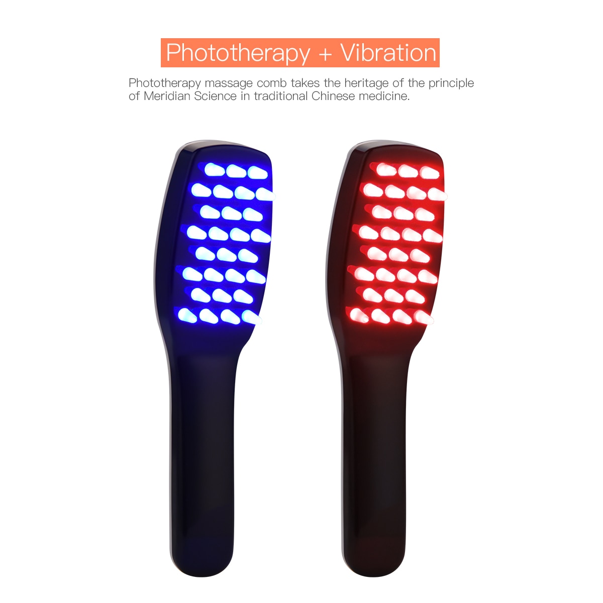 Phototherapy Head Massager Brush