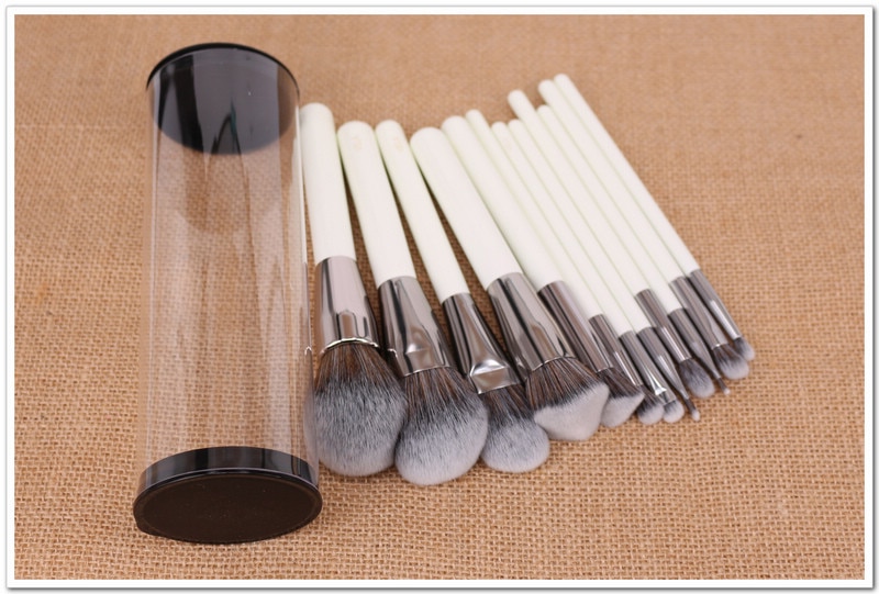 Professional Makeup Brushes Set with Case 12 Pcs