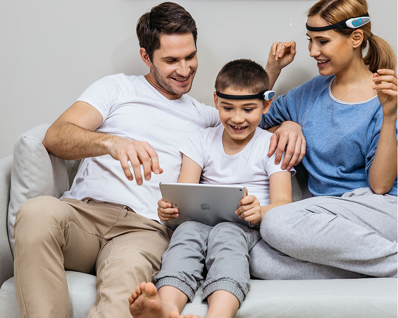 Dry Electrode EEG headband Attention and Meditation Controller Neuro Feedback