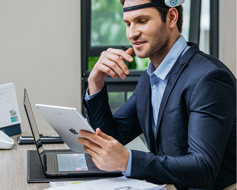 Dry Electrode EEG headband Attention and Meditation Controller Neuro Feedback